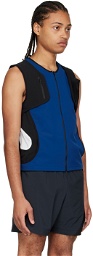 Hyein Seo Blue Polyester Vest