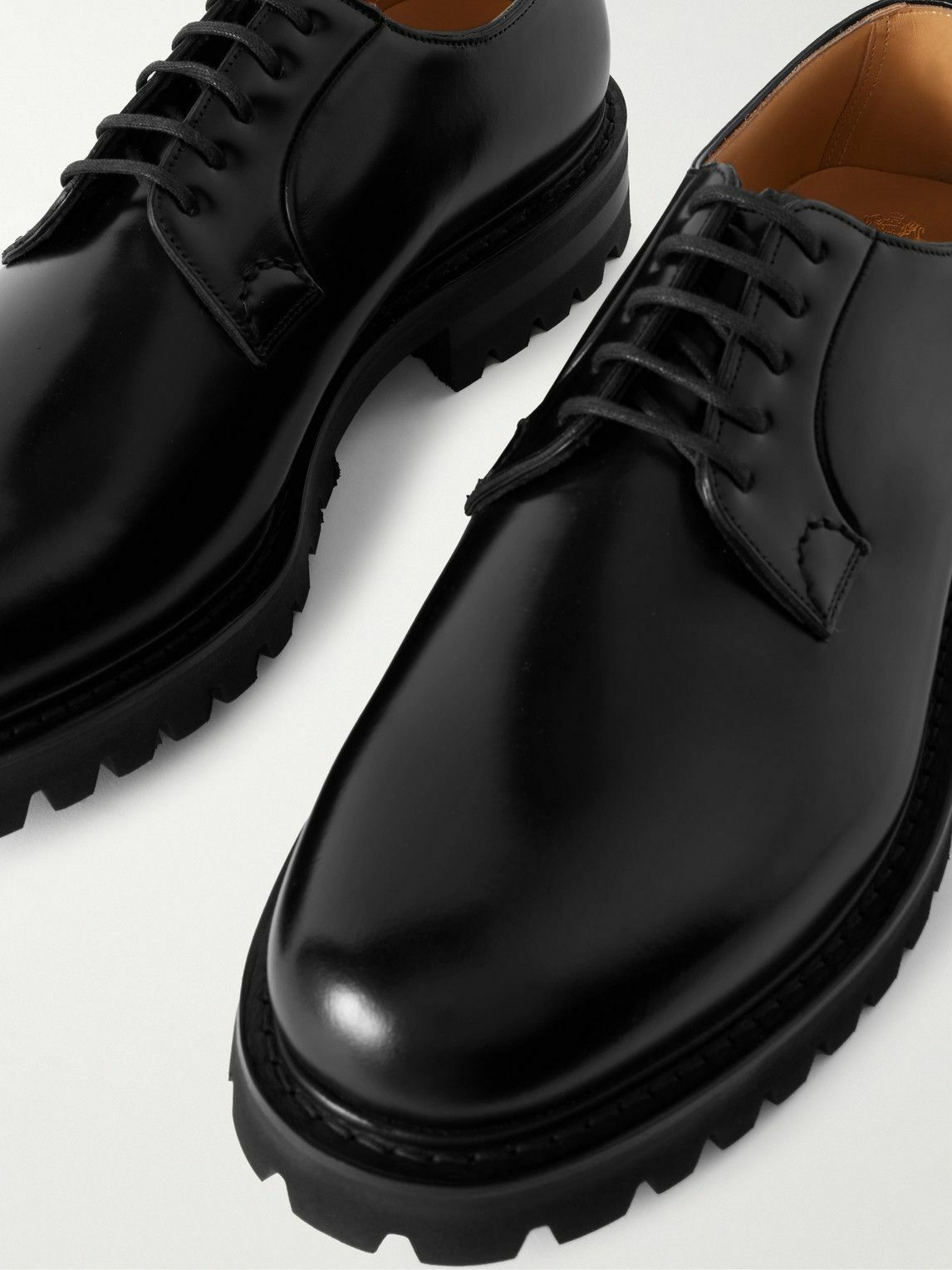Church's - Shannon Glossed-Leather Derby Shoes - Black Church's