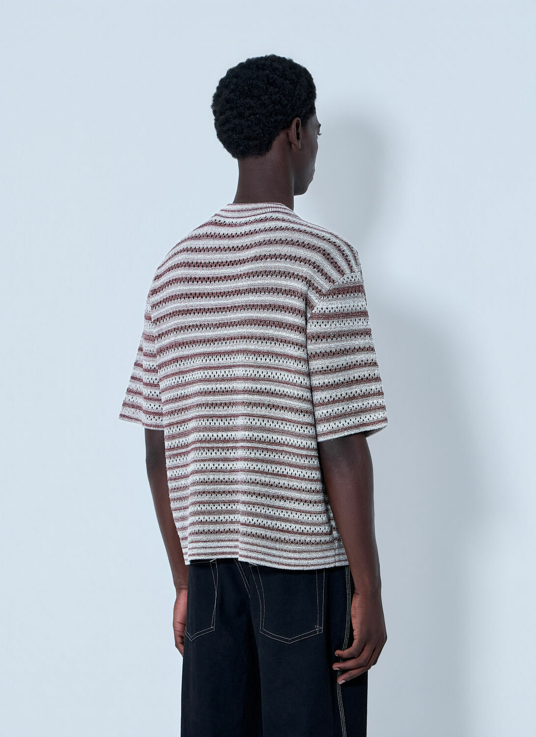 ACMH Button-Front Knit Cardigan