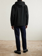 Mr P. - Recycled-Shell Hooded Jacket - Black