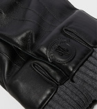 Moncler - Logo leather gloves