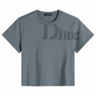 Dime Women's Stencil T-Shirt in Granite