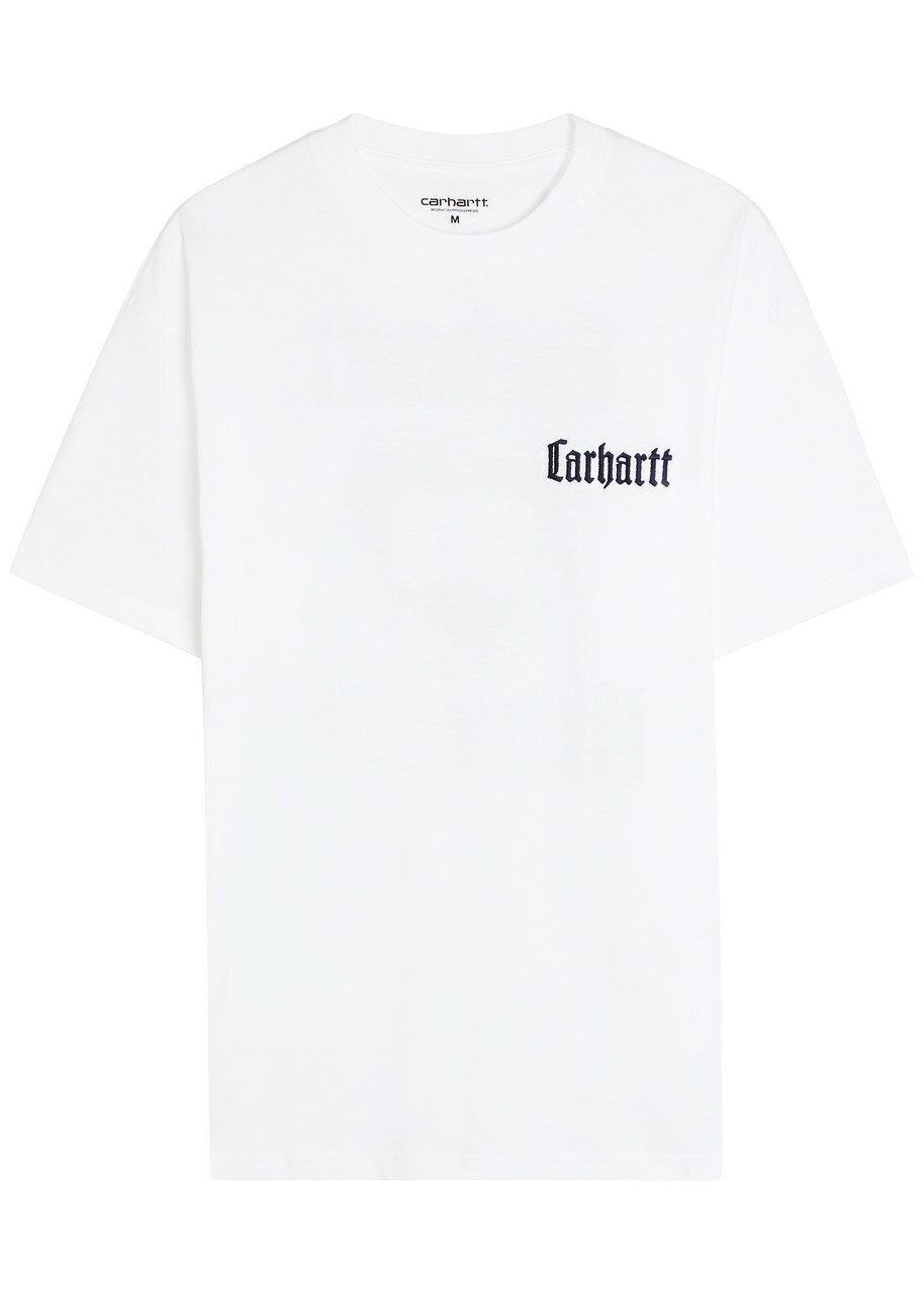 Carhartt WIP - Bene Printed Cotton-Jersey T-Shirt - White Carhartt WIP