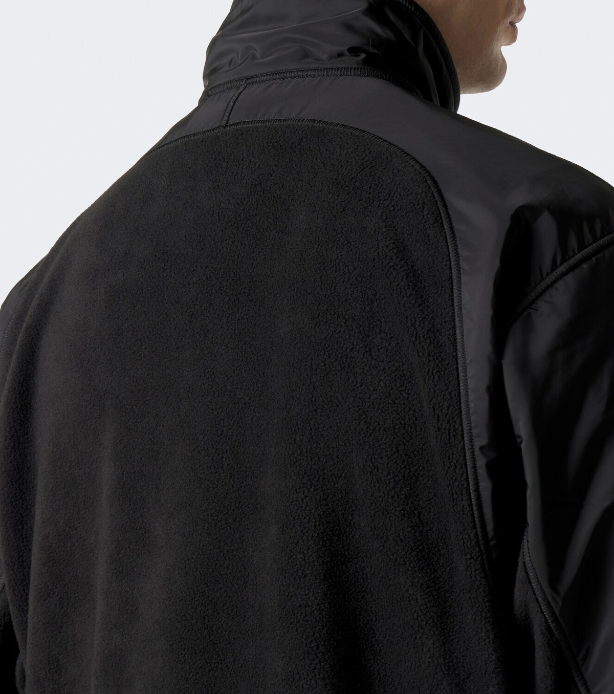 Prada Re-Nylon and fleece jacket