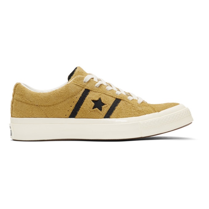 Photo: Converse Yellow Suede One Star Academy Sneakers