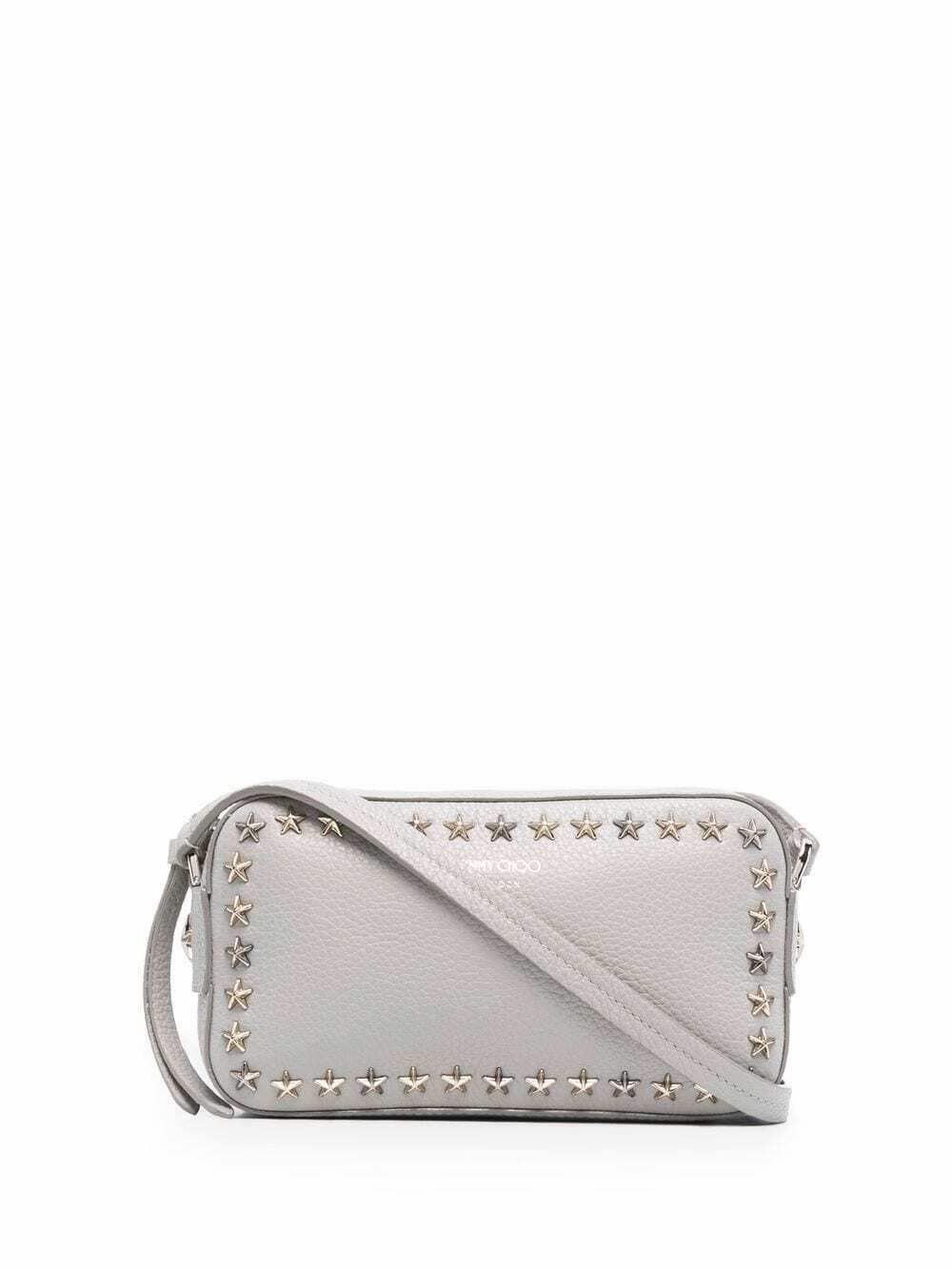 JIMMY CHOO Hale Leather Crossbody Bag Jimmy Choo