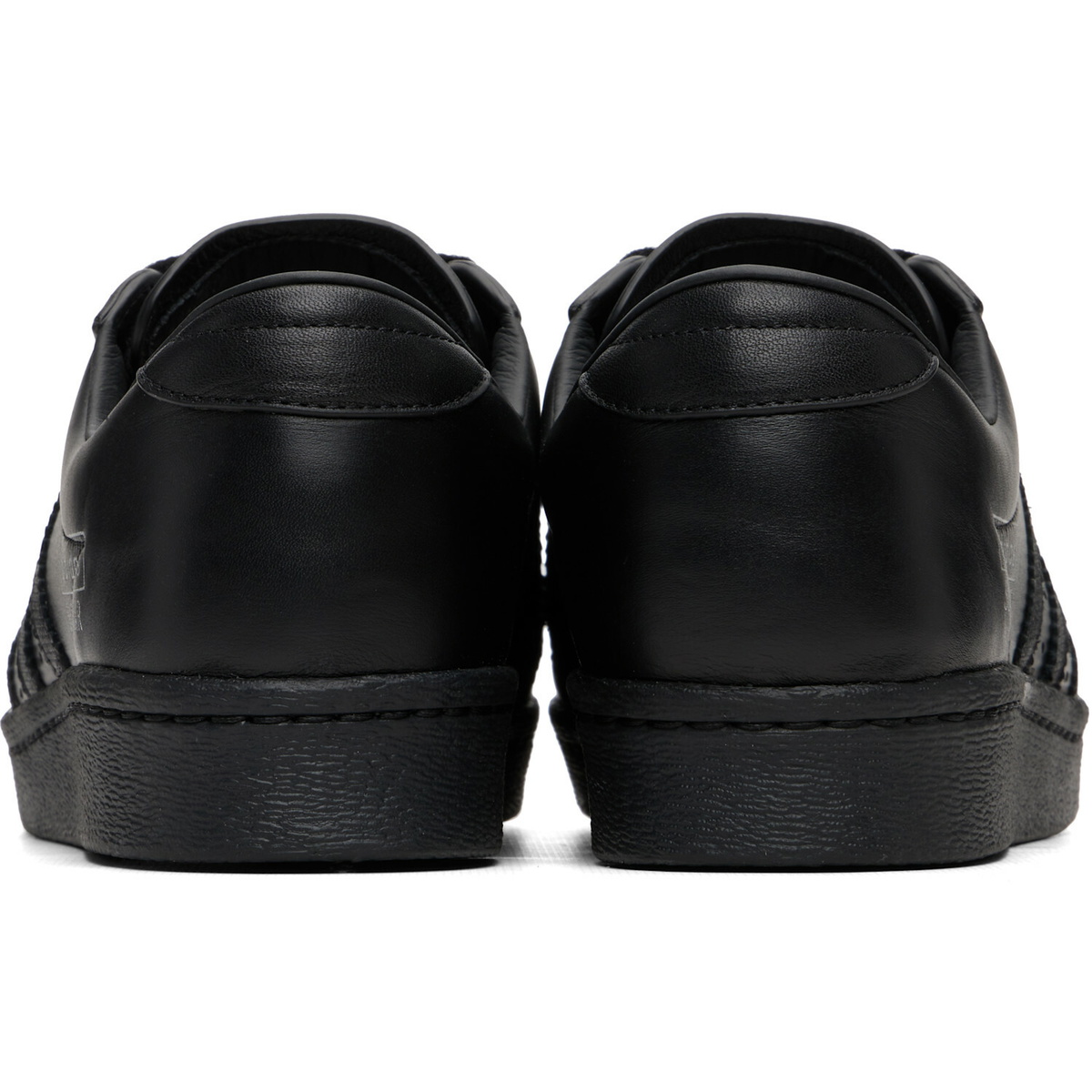 adidas Originals Black A Superstar Sneakers