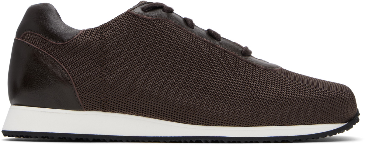 OUR LEGACY Brown Blunt Runner Sneakers