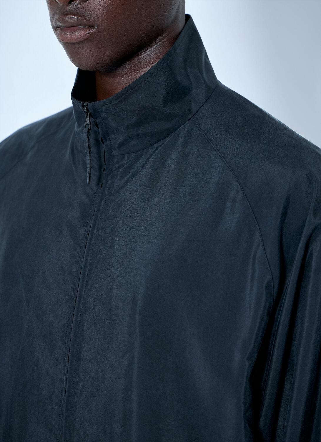 ssstein Silk Nylon Track Jacket