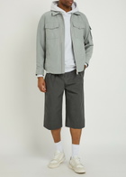 Moose Knuckles Charlesbourg Shell Overshirt Grey