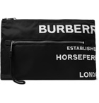 Burberry - Duncan Printed Nylon Zipped Pouch - Black
