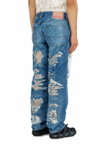 Diesel Regular Jeans Regular Waist 2024 D-Macs - Jeans Mens in Blue