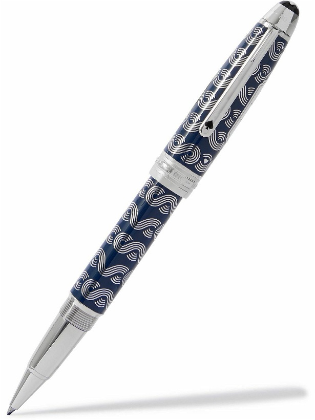 Photo: Montblanc - Meisterstück Around the World in 80 Days Solitaire LeGrand Resin and Platinum-Plated Rollerball Pen