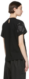 Tricot Comme des Garçons Black Cotton T-Shirt