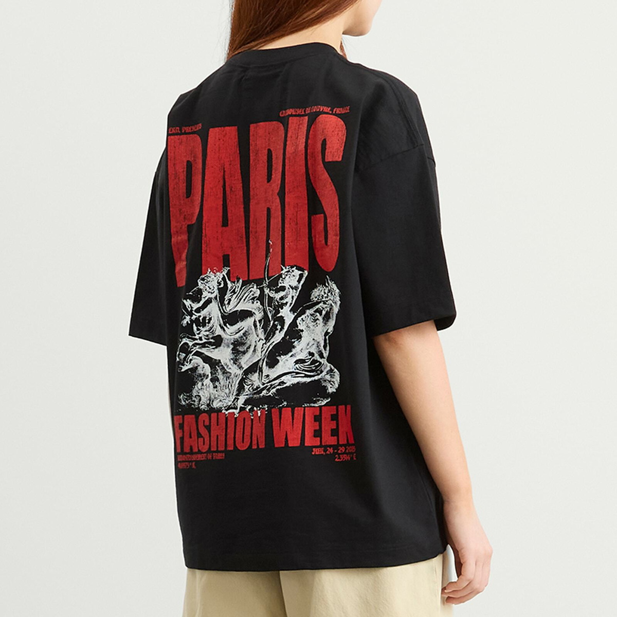END. SS26 Paris Fashion Week T-Shirt in Black