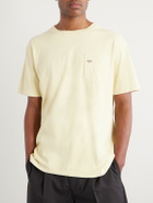 Noah - Core Logo-Printed Cotton T-Shirt - Yellow