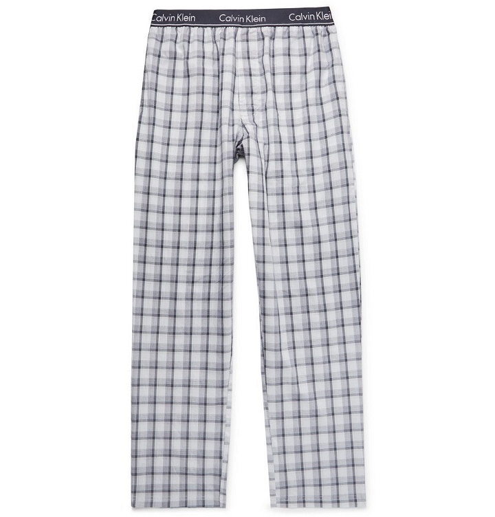 Photo: Calvin Klein Underwear - Checked Woven Pyjama Trousers - Men - Blue