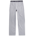 Calvin Klein Underwear - Checked Woven Pyjama Trousers - Men - Blue