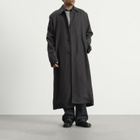 Our Legacy Men's Viscose Cloak Carcoat in Muted Lead