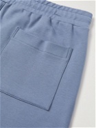 Hanro - Natural Living Straight-Leg Organic Stretch-Cotton Jersey Sweatpants - Blue