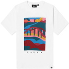 By Parra Men's Nijmegen Trip T-Shirt in White