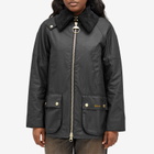 Barbour Women's Allerston Wax Jacket in Black/Classic