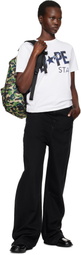 BAPE Green ABC Camo Daypack M Backpack