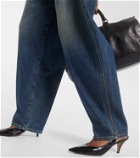 Khaite Ashford high-rise tapered jeans