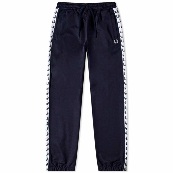 Photo: Fred Perry Men's Taped Track Pant in Carbon Blue