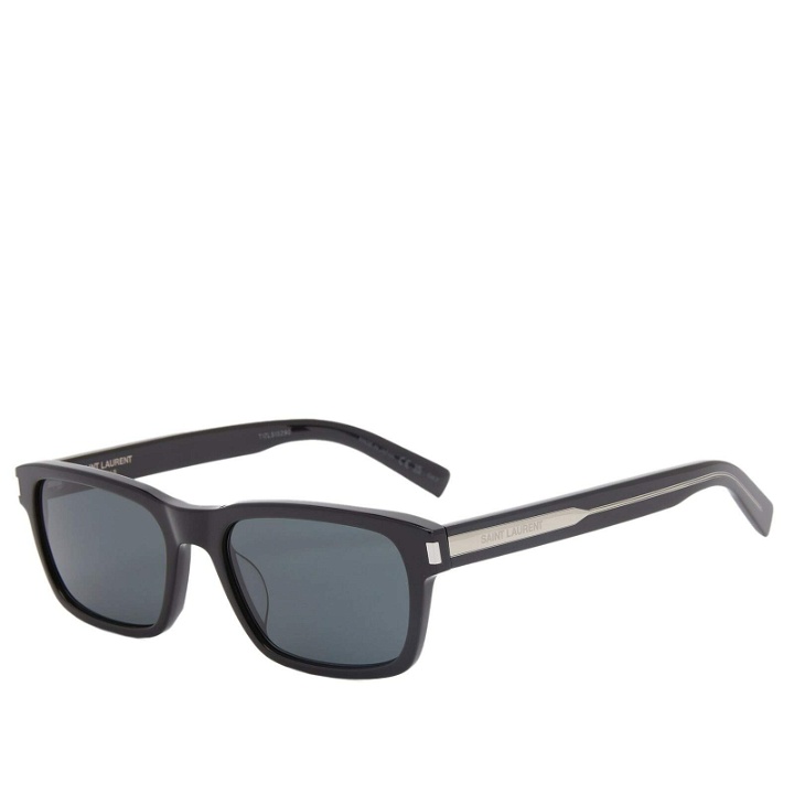 Photo: Saint Laurent Sunglasses Men's Saint Laurent SL 662 Sunglasses in Black 