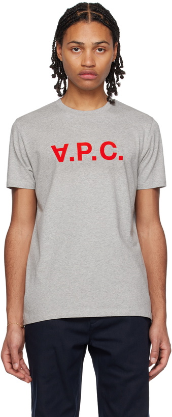 Photo: A.P.C. Gray VPC T-Shirt