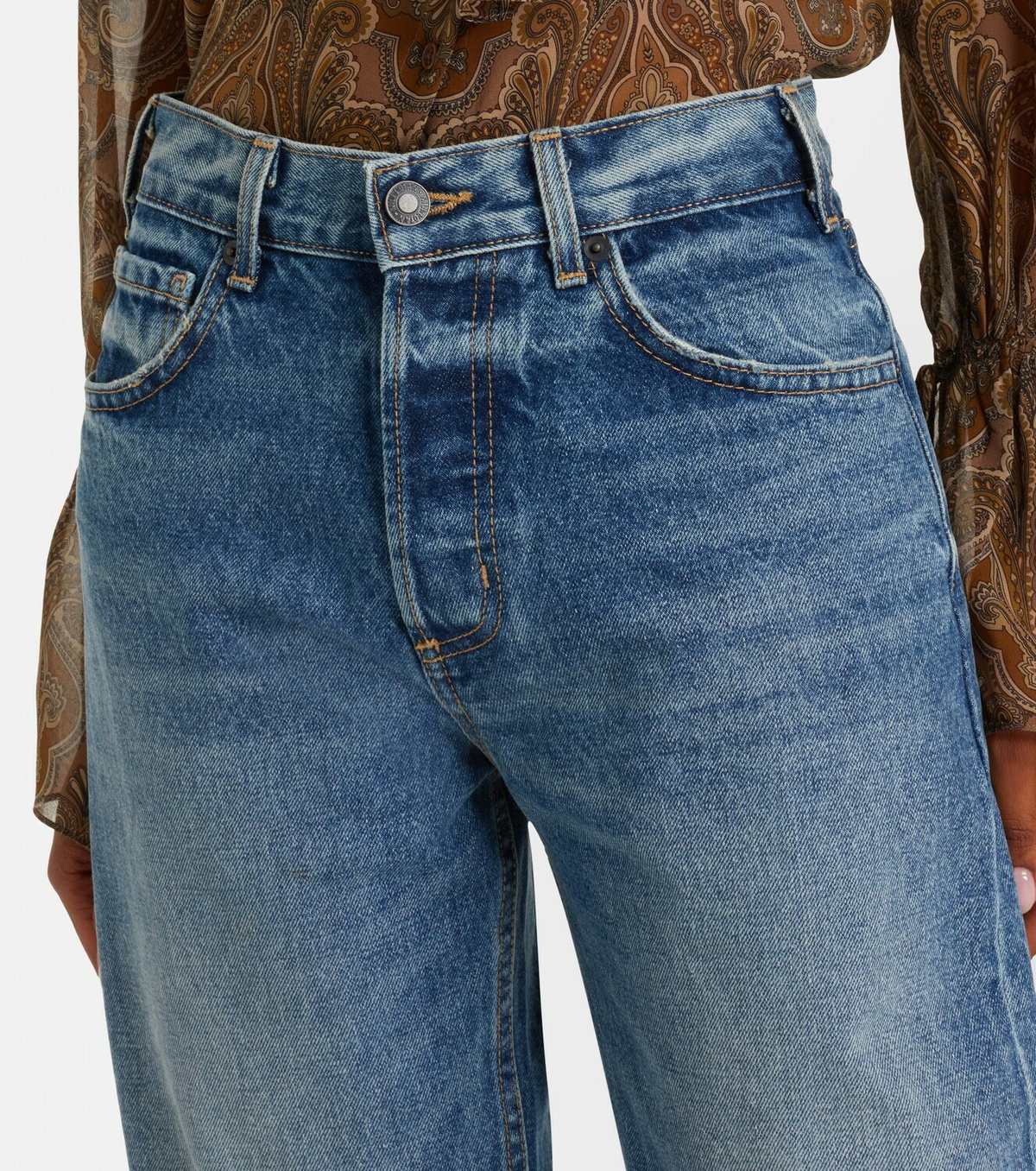 Nili Lotan Briana straight jeans