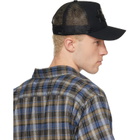 AMIRI Black 3 Star Trucker Cap