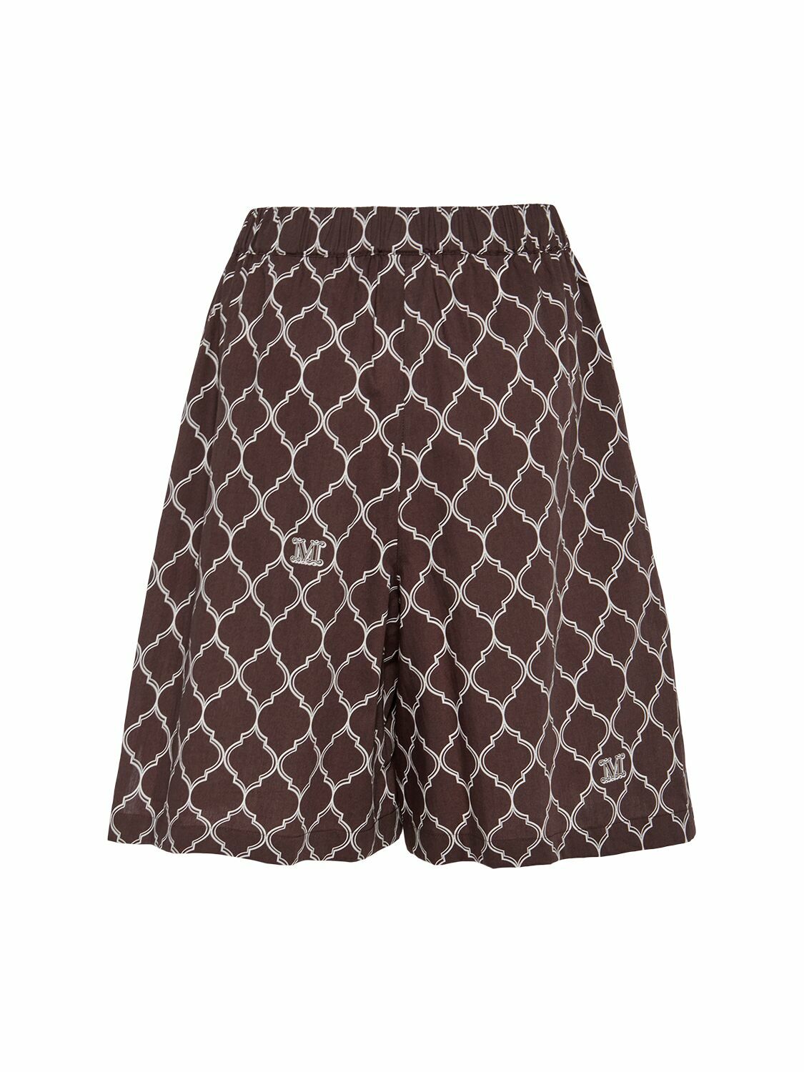 MAX MARA Ululato Cotton Poplin Shorts Max Mara