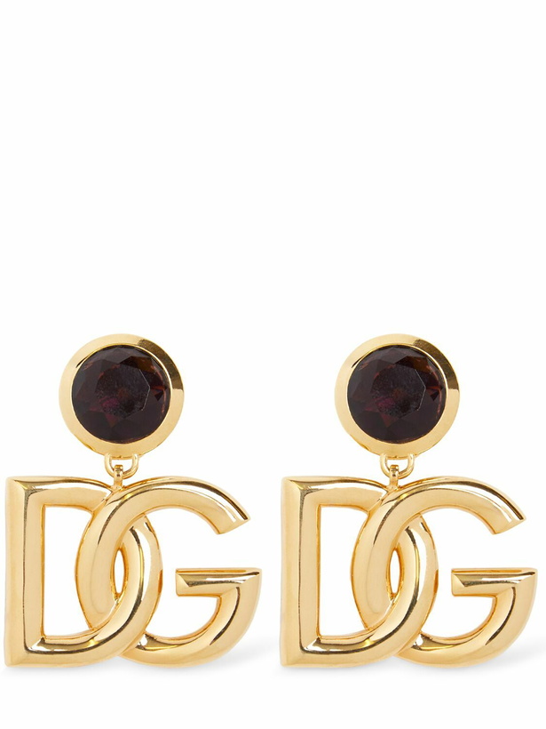 Photo: DOLCE & GABBANA Logo Clip-on Earrings