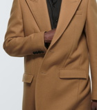 Saint Laurent - Single-breasted cashmere overcoat