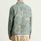 ACMH by Magic Castles Men's x Khruangbin Pocket Overshirt in Forest Green