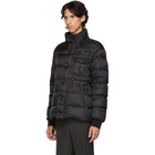 Fendi Black Down Super Bugs Puffer Jacket