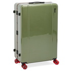 Floyd Trunk Check-In Luggage in Vegas Green 