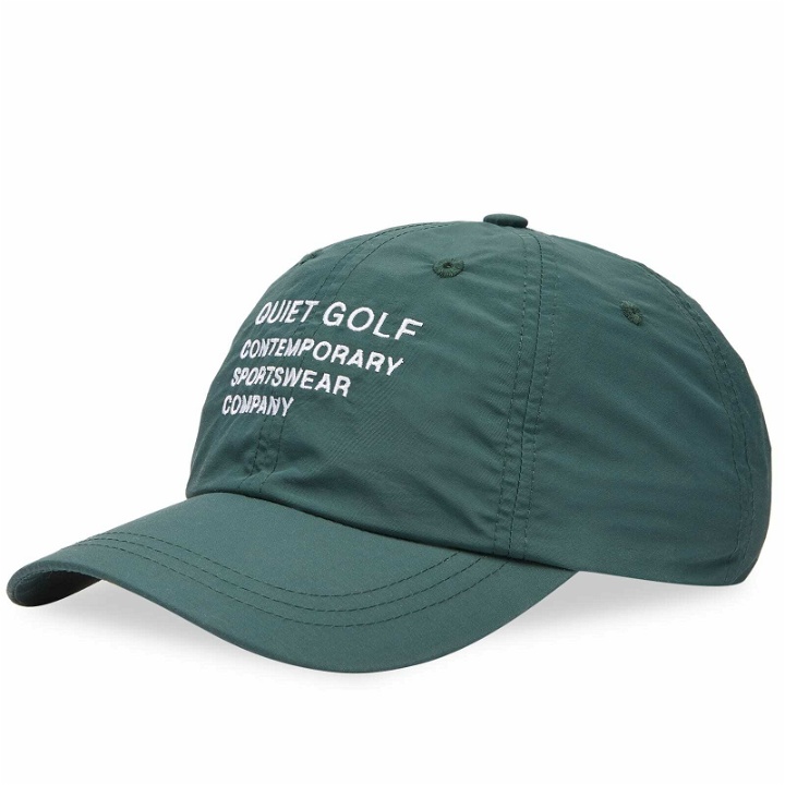 Photo: Quiet Golf Men's Sportswear Nylon Cap in Forest