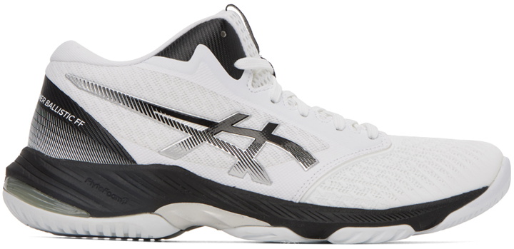 Photo: Asics White Netburner Ballistic FF MT 3 Sneakers