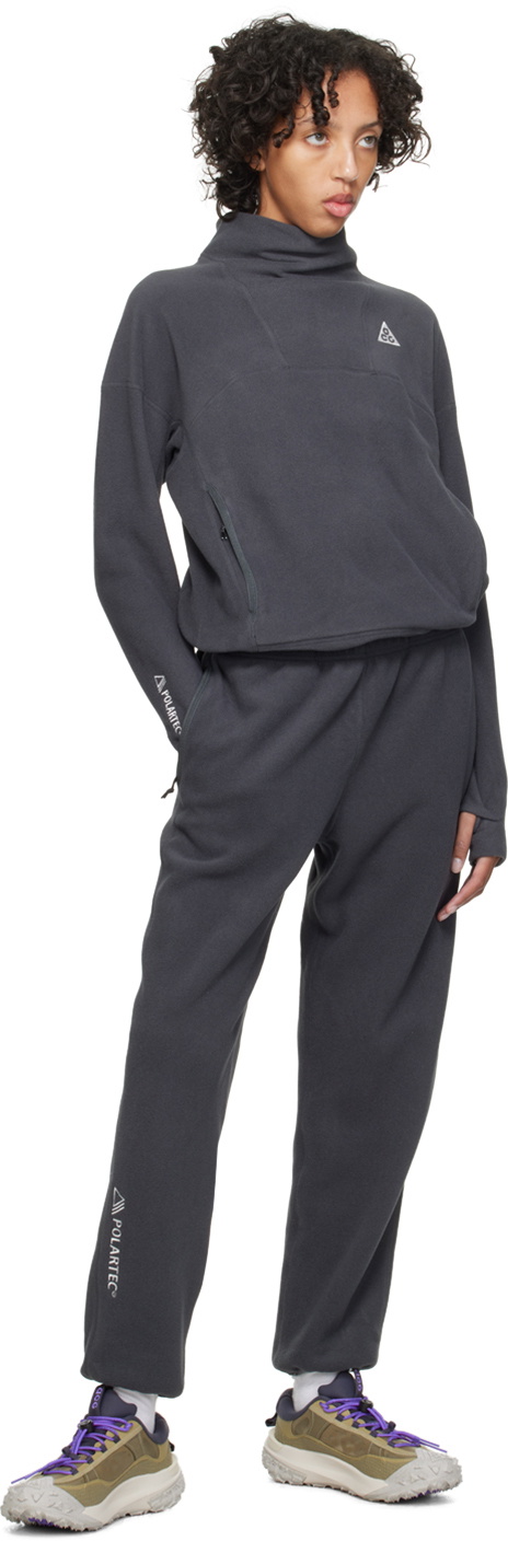 Gray Solo Swoosh Lounge Pants