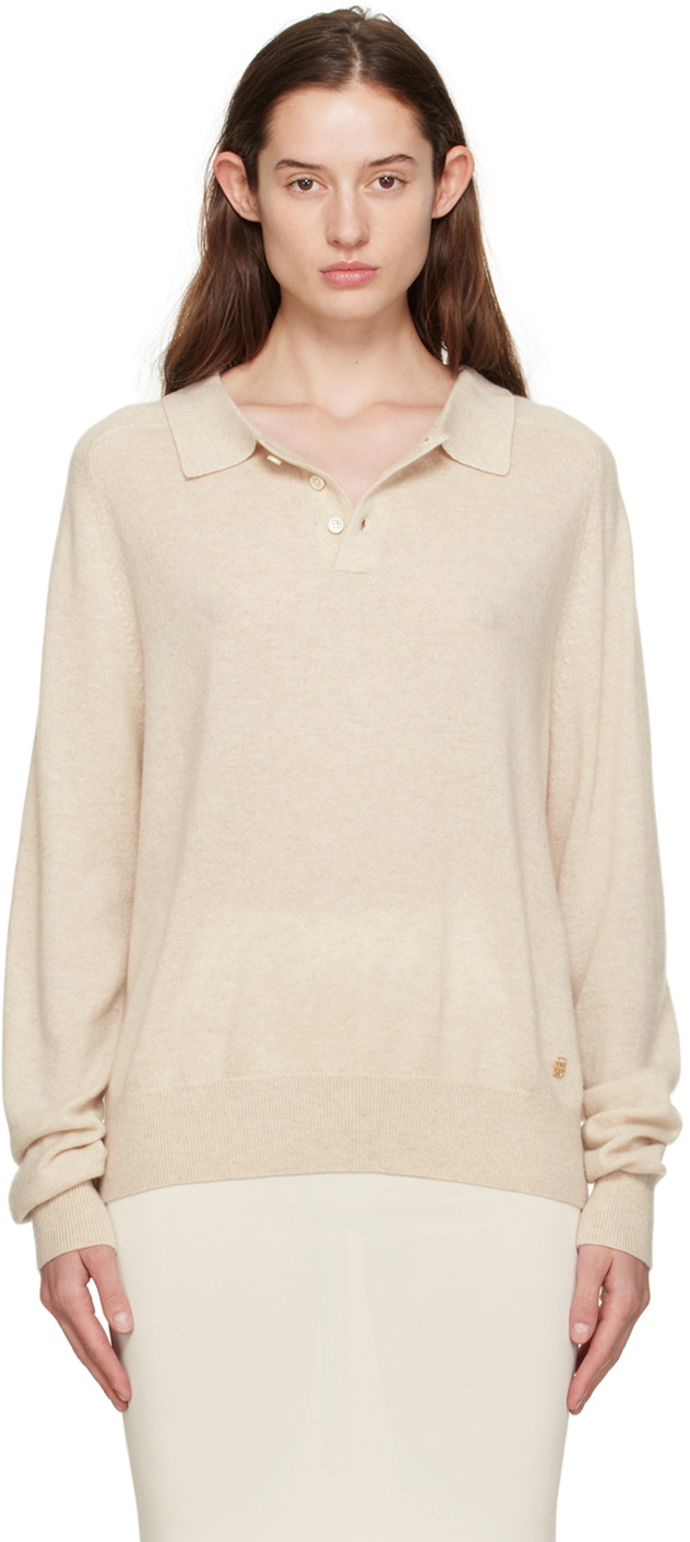 ÉTERNE Off-White Brady Sweater