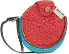 Andersson Bell Multicolor Hand Crochet Tambourine Bag