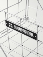 Neighborhood - Stainless Steel Folding Basket and Stand Set