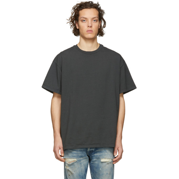 Photo: John Elliott Grey Oversized Basalt T-Shirt