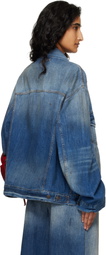 Acne Studios Blue Robert Trafalgar Denim Jacket
