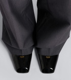 Prada Patent leather slingback pumps