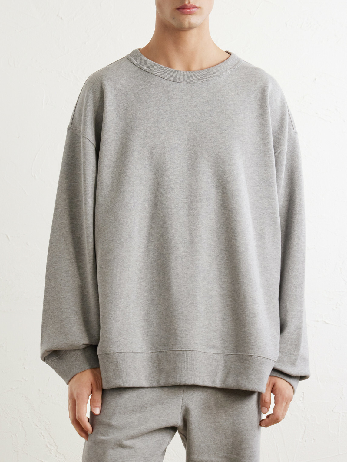 Dries Van Noten - Hax Oversized Cotton-Jersey Sweatshirt - Gray