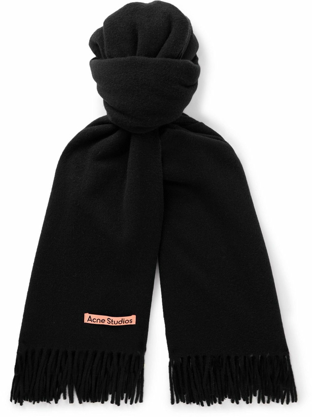 Photo: Acne Studios - Fringed Wool Scarf